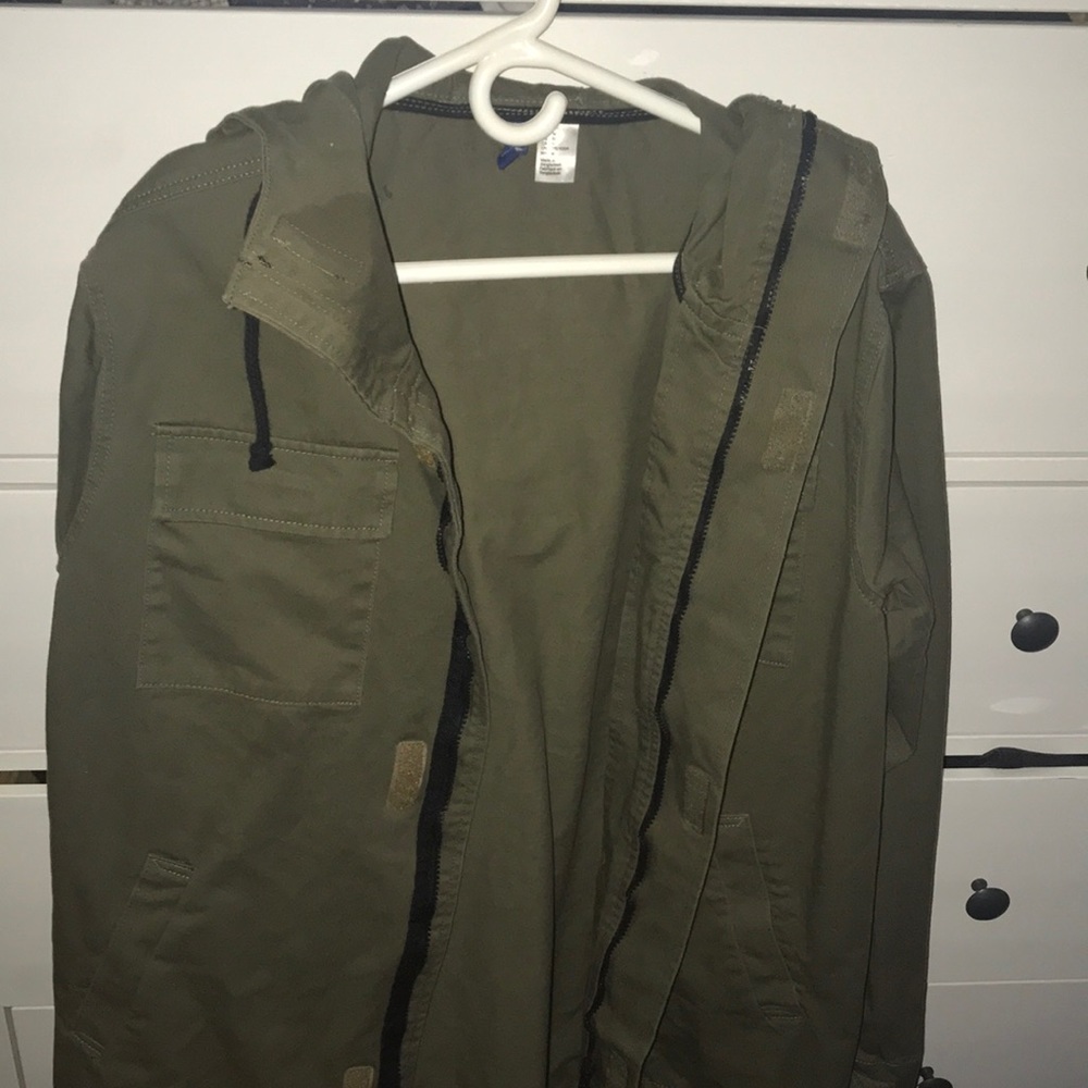 H&m olive jacket